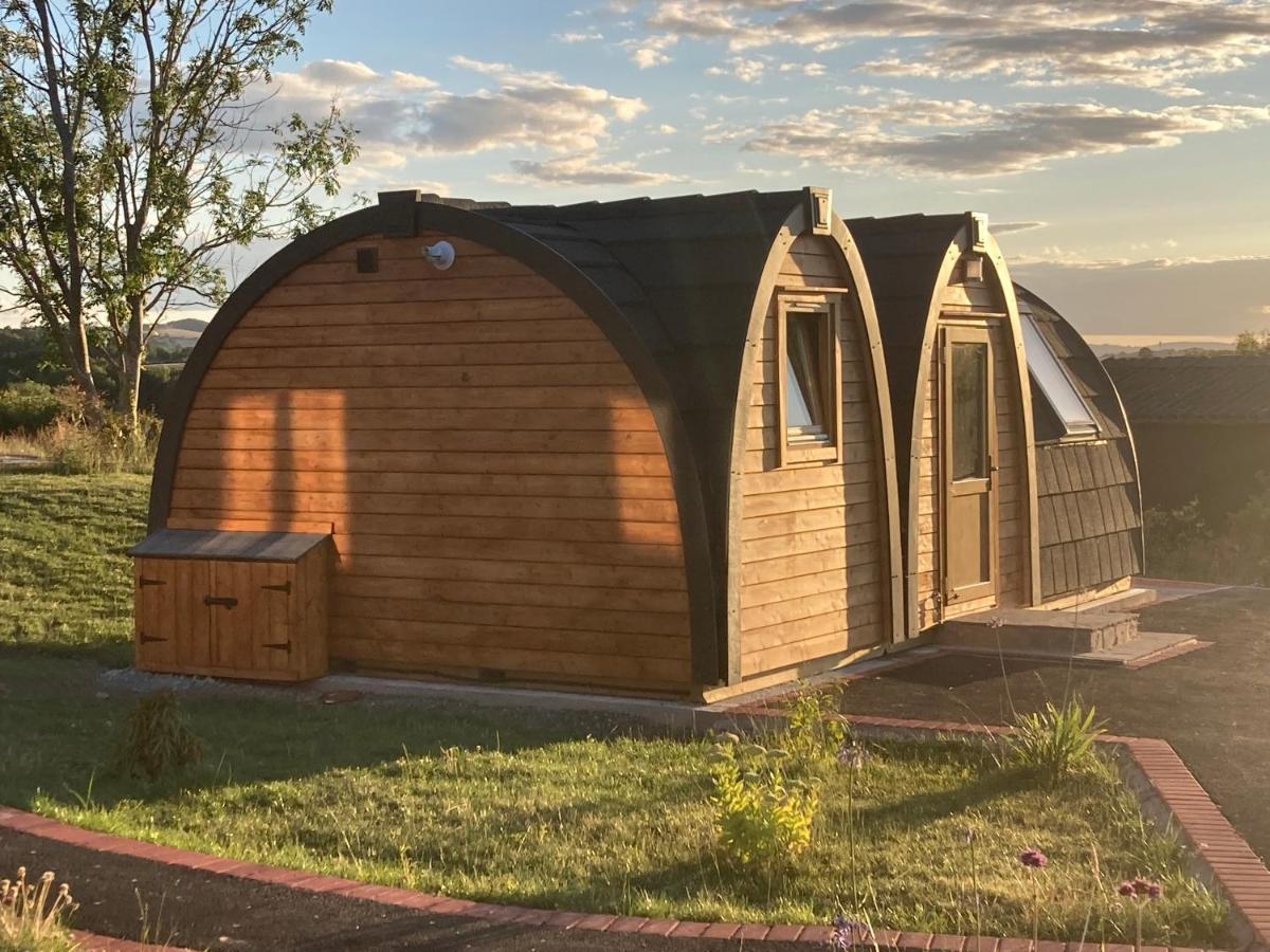 Hotel Hedgehog Glamping Pod School House Farm Leighton  Exterior foto