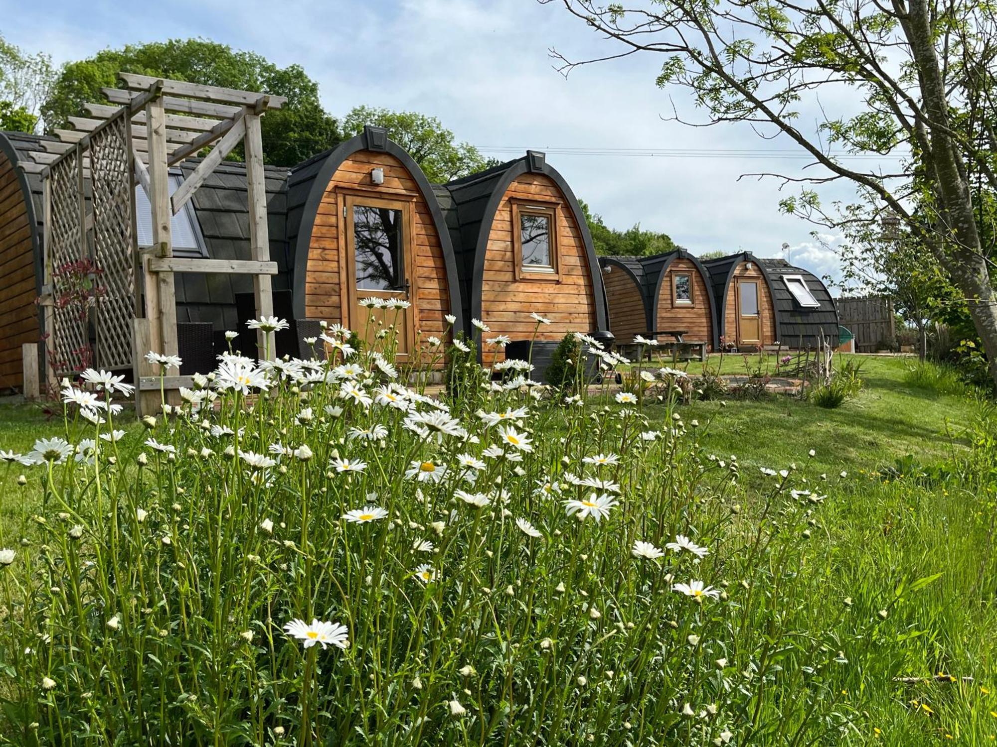 Hotel Hedgehog Glamping Pod School House Farm Leighton  Exterior foto
