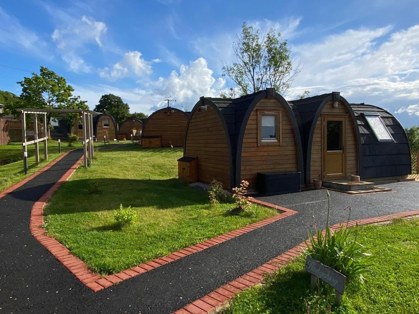 Hotel Hedgehog Glamping Pod School House Farm Leighton  Exterior foto